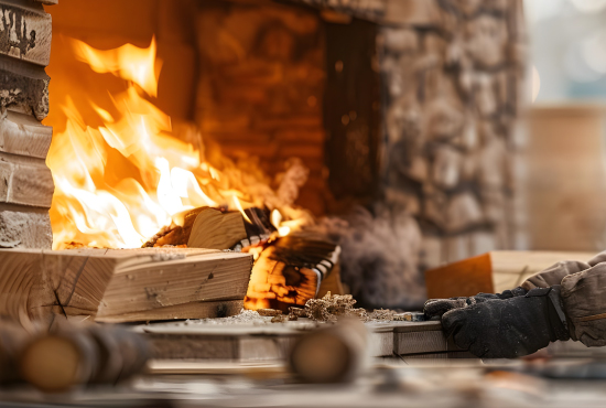 Démolition de cheminée