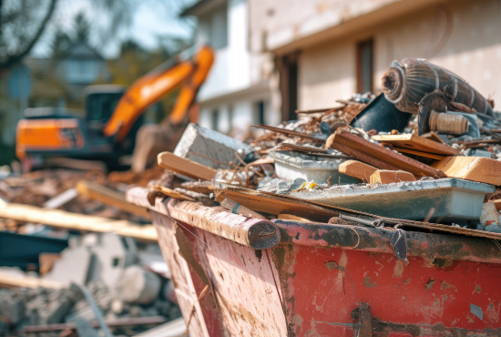 Évacuation de Gravats