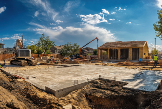 Terrassement de maison